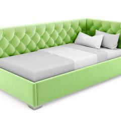 Кровать угловая Виола интерьерная +основание (90х200) в Агрызе - agryz.mebel24.online | фото 14
