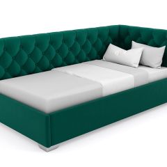 Кровать угловая Виола интерьерная +основание (90х200) в Агрызе - agryz.mebel24.online | фото 15