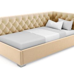 Кровать угловая Виола интерьерная +основание (90х200) в Агрызе - agryz.mebel24.online | фото 17