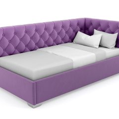 Кровать угловая Виола интерьерная +основание (90х200) в Агрызе - agryz.mebel24.online | фото 20