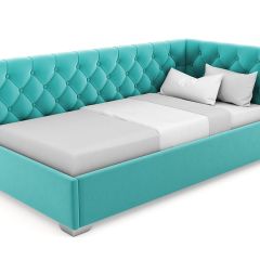 Кровать угловая Виола интерьерная +основание (90х200) в Агрызе - agryz.mebel24.online | фото 21