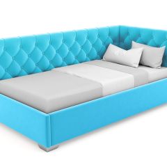 Кровать угловая Виола интерьерная +основание (90х200) в Агрызе - agryz.mebel24.online | фото 22