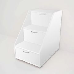 Кровать выкатная Радуга 800*1600 (Матрешка) Белый в Агрызе - agryz.mebel24.online | фото 26