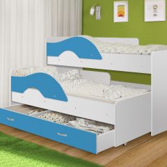 Кровать выкатная Радуга 800*1600 (Матрешка) Белый в Агрызе - agryz.mebel24.online | фото 6