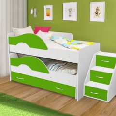 Кровать выкатная Радуга 800*1600 (Матрешка) Белый в Агрызе - agryz.mebel24.online | фото 17
