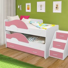 Кровать выкатная Радуга 800*1600 (Матрешка) Белый в Агрызе - agryz.mebel24.online | фото 9