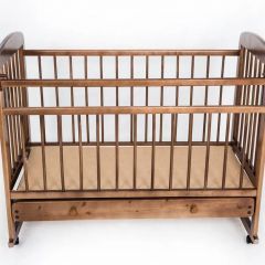 Кроватка Мишутка № 8 (Орех) в Агрызе - agryz.mebel24.online | фото 2