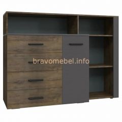КУБА Спальный гарнитур (модульный) в Агрызе - agryz.mebel24.online | фото 3