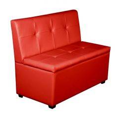 Кухонный диван Уют-1 (1000) Красный в Агрызе - agryz.mebel24.online | фото