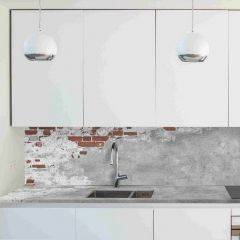 Кухонный фартук со столешницей (А-01) в едином стиле (3050 мм) в Агрызе - agryz.mebel24.online | фото