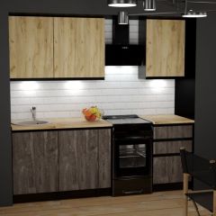Кухонный гарнитур Адажио стандарт 1600 мм в Агрызе - agryz.mebel24.online | фото 1