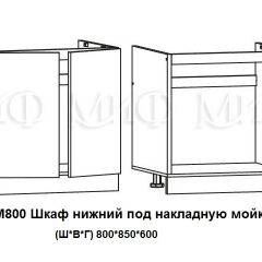 ЛИЗА-2 Кухонный гарнитур 1,6 Белый глянец холодный в Агрызе - agryz.mebel24.online | фото 6