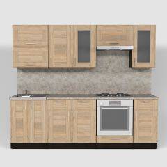 Кухонный гарнитур Ника базис 2400 в Агрызе - agryz.mebel24.online | фото 3