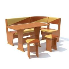 Кухонный уголок Ника-2 жемчужно-фисташковый в Агрызе - agryz.mebel24.online | фото 3