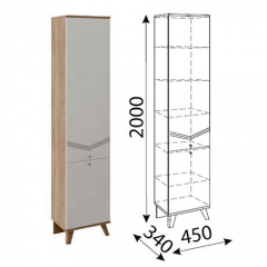 Лимба (гостиная) М03 Пенал в Агрызе - agryz.mebel24.online | фото