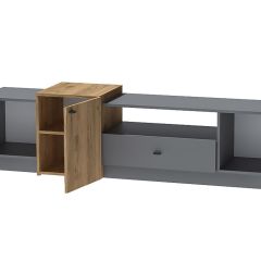 Модульная гостиная Квадро (ЛДСП дуб крафт золотой) в Агрызе - agryz.mebel24.online | фото 16