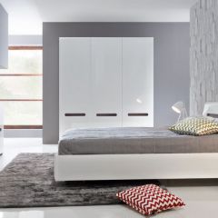 Модульная спальня АZTECA (белый глянец) в Агрызе - agryz.mebel24.online | фото 1