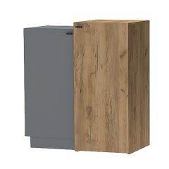 Модульная спальня Квадро (ЛДСП дуб крафт золотой) в Агрызе - agryz.mebel24.online | фото 4