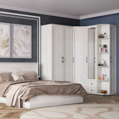 Модульная спальня София (Дуб крафт белый) в Агрызе - agryz.mebel24.online | фото