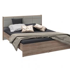 Модульная Спальня Соната (Белый/Дуб Крафт Золотой) в Агрызе - agryz.mebel24.online | фото 4