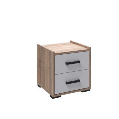 Модульная Спальня Соната (Белый/Дуб сонома) в Агрызе - agryz.mebel24.online | фото 3