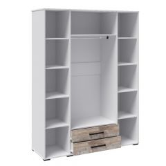 Модульная Спальня Соната (Белый/Дуб юкон) в Агрызе - agryz.mebel24.online | фото 5
