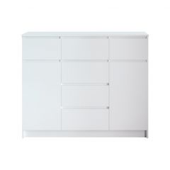 МОРИ МК 1200.4 Комод (белый) в Агрызе - agryz.mebel24.online | фото 1