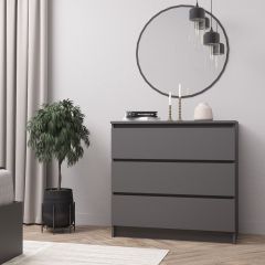 МОРИ МК 800.1 Комод (графит) в Агрызе - agryz.mebel24.online | фото