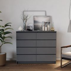 МОРИ МК 1200.8 Комод (графит) в Агрызе - agryz.mebel24.online | фото