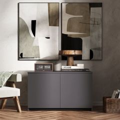 МОРИ МА 900.1 Антресоль/Тумба (графит) в Агрызе - agryz.mebel24.online | фото