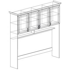 Надставка кровати №864 "Ралли" в Агрызе - agryz.mebel24.online | фото 2