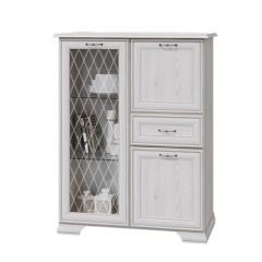 НИКОЛЬ Комод с 1 ст.дв., 2 гл.дв, 1 ящика в Агрызе - agryz.mebel24.online | фото