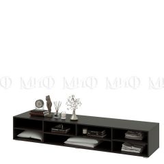 НИКОЛЬ Тумба ТВ (Черный глянец/Черный) в Агрызе - agryz.mebel24.online | фото 2