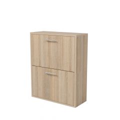 Обувница 2 секции (дуб сонома) в Агрызе - agryz.mebel24.online | фото