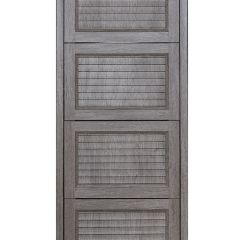 Обувница Комфорт Ф 001 Фасад 3D Жалюзи (4 секции) в Агрызе - agryz.mebel24.online | фото 2