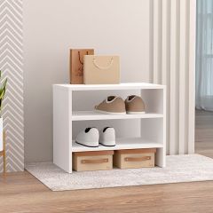 Обувница открытая 550 (ЛДСП белый) в Агрызе - agryz.mebel24.online | фото