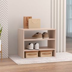 Обувница открытая 550 (ЛДСП Ясень светлый) в Агрызе - agryz.mebel24.online | фото