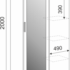 Подростковая Волкер (модульная) в Агрызе - agryz.mebel24.online | фото 8