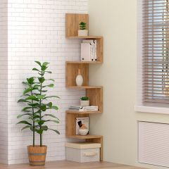 Полка угловая (ЛДСП Дуб крафт золотой) в Агрызе - agryz.mebel24.online | фото