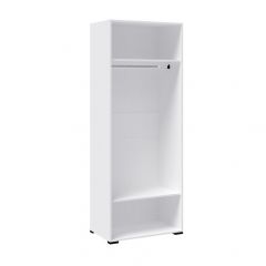 Прихожая Бриз Шкаф платяной (Белый/ Дуб юкон) в Агрызе - agryz.mebel24.online | фото 2