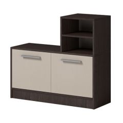 Прихожая Энтер (Венге/Дуб молочный) Комплектация 3 в Агрызе - agryz.mebel24.online | фото 3