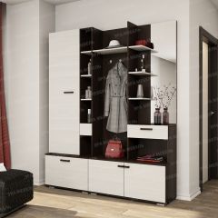 Прихожая Инес ШК770 + ВЗ1000 венге/лоредо в Агрызе - agryz.mebel24.online | фото 2
