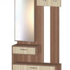 ИНФИНИТИ Прихожая Секция с зеркалом (ясень шимо комб.) в Агрызе - agryz.mebel24.online | фото