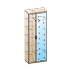 Прихожая Карина композиция 1 (Гикори Джексон светлый) в Агрызе - agryz.mebel24.online | фото 2