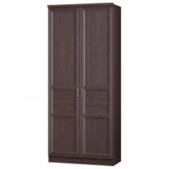 Шкаф для одежды 2-дверный Лира №56 Дуб нортон темный в Агрызе - agryz.mebel24.online | фото