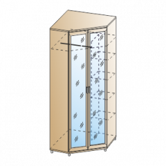 Прихожая Мелисса композиция 3 (Гикори Джексон светлый) в Агрызе - agryz.mebel24.online | фото 5