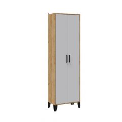 Прихожая Витра Шкаф платяной (Белый/Дуб крафт) в Агрызе - agryz.mebel24.online | фото