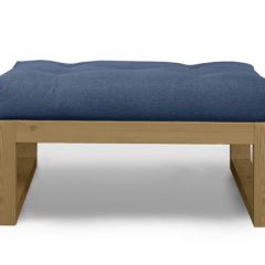 Пуф DEmoku СТ (Синий/Холодный серый) в Агрызе - agryz.mebel24.online | фото
