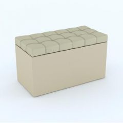 Пуф КВАДРО тип 2 Бежевый в Агрызе - agryz.mebel24.online | фото
