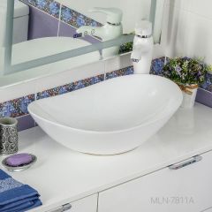 Раковина MELANA MLN-7811A в Агрызе - agryz.mebel24.online | фото